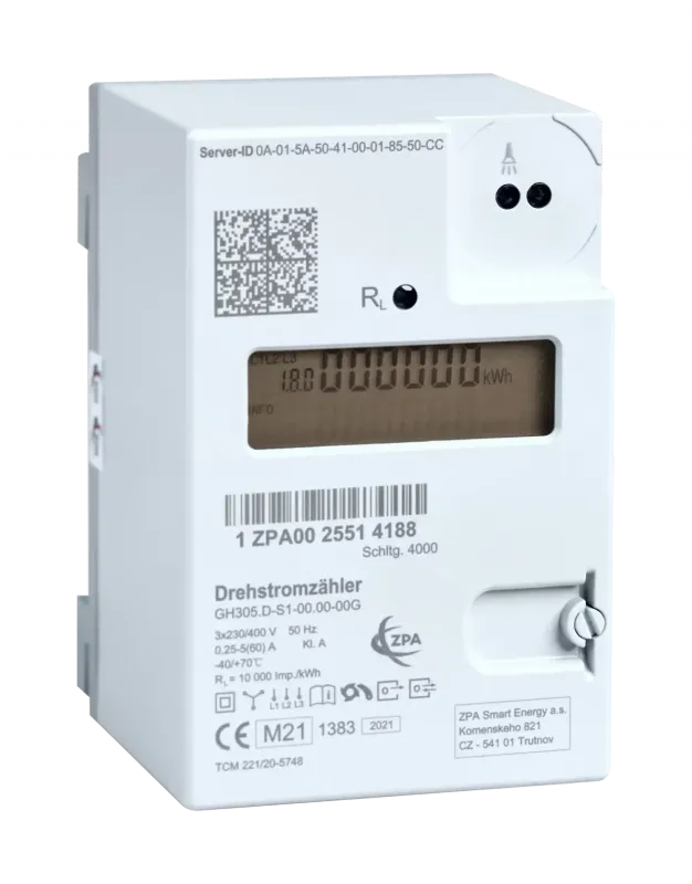 4-phasen Drehstromzähler eHZ elektronischer Haushaltszähler ungeeicht / regeneriert  / Bezugsmessung