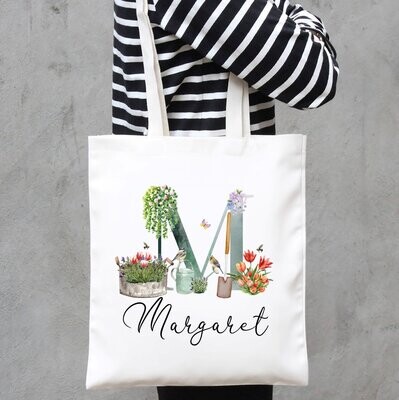 Large Personalised Tote/Gift Bag
Gardening Design, Add Your Name - Perfect Birthday Gift, Gift For Her, Gift For Him, Party Gift, Custom Bag