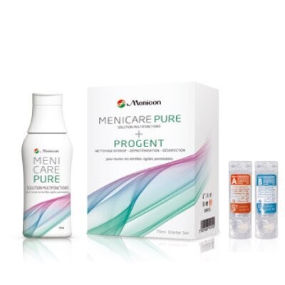 Menicare Pure 70 ml + Progent Set da viaggio