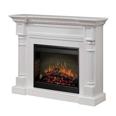 Winston 2kW Electraflame 26 inch Electric Fireplace with Mantel