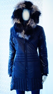 Black Oxygen Real Fur Winter Jacket Black Oxygen Real Fur Winter Jacket