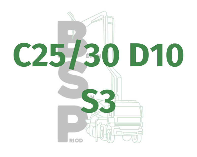 C25/30 (XC1) D10 S3