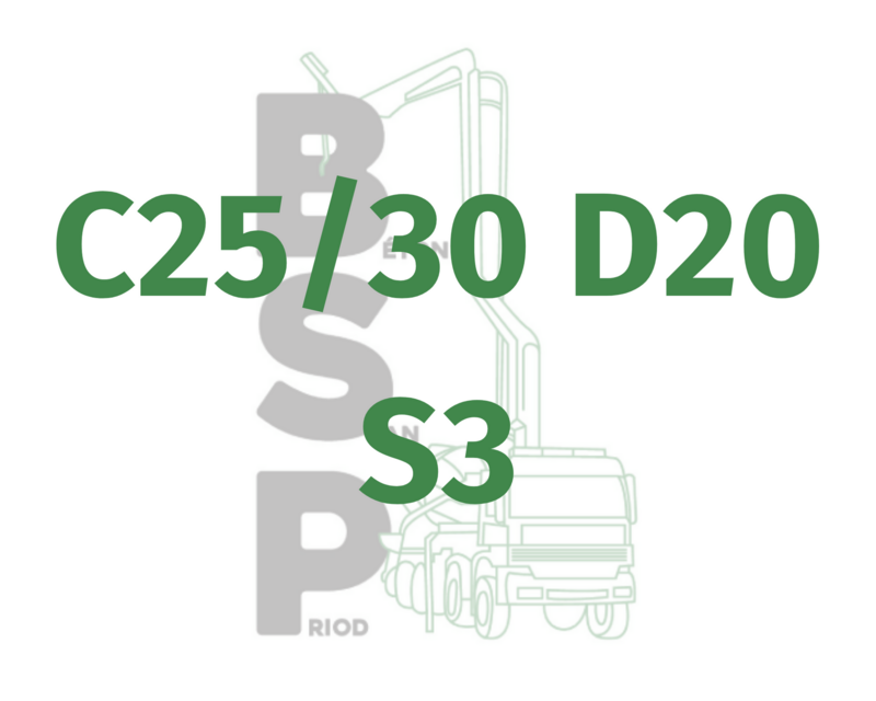 C25/30 (XC1) D20 S3