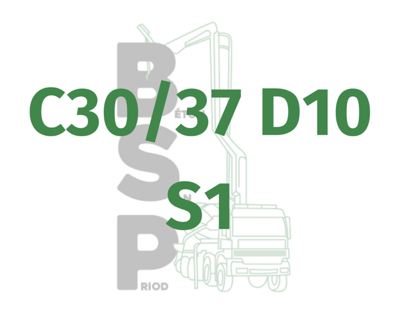 C30/37 (XF1) D10 S1