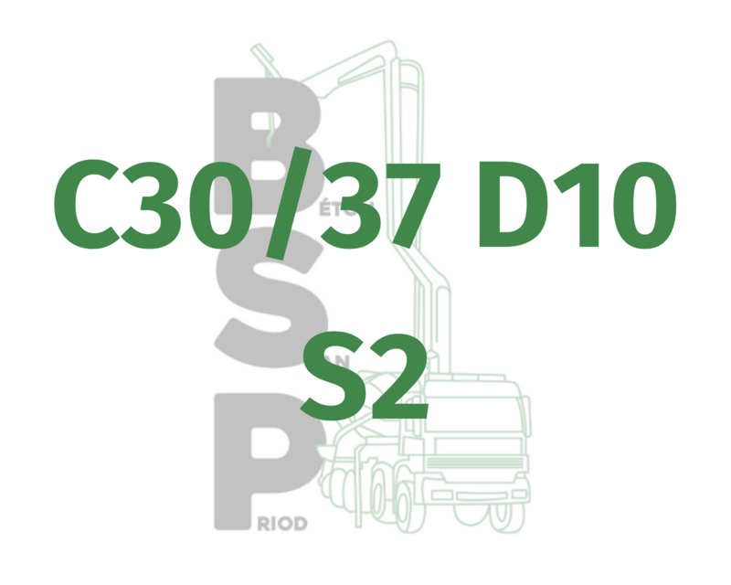 C30/37 (XF1) D10 S2