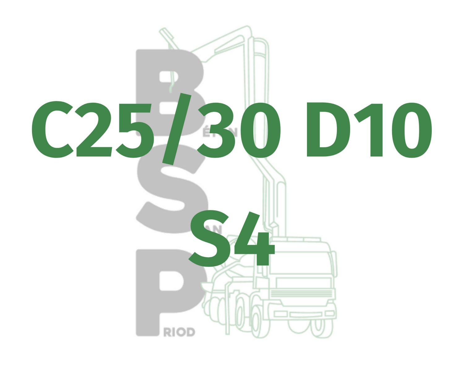 C25/30 (XC1) D10 S4