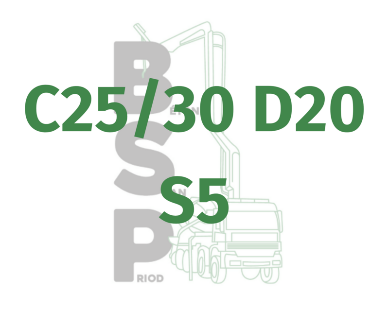 C25/30 (XC1) D20 S5