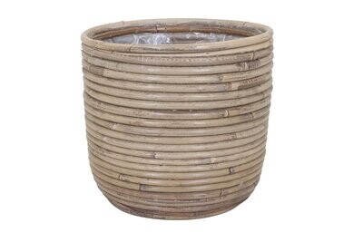 Natur-Rattan Pflanztopf