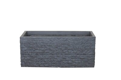 Brickstone - Blumenkasten in Klinkeroptik dunkelgrau