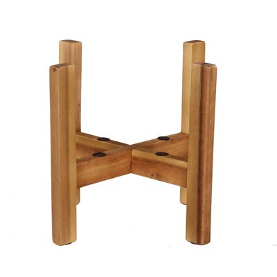 Pflanzenständer, Holzgestell für Übertöpfe