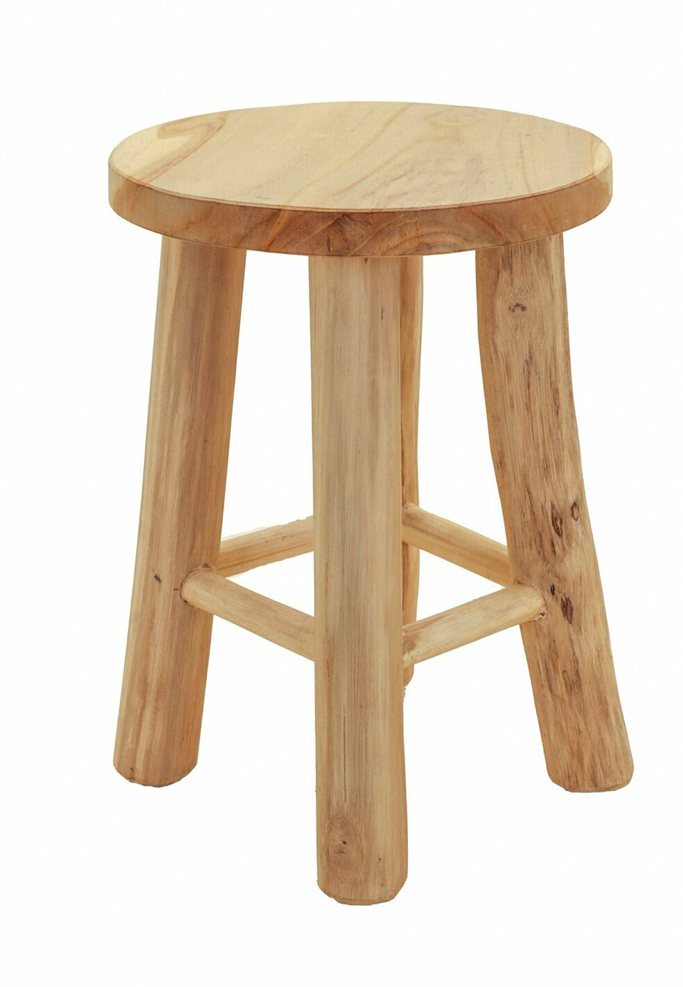 Teak Holz Hocker Blumenständer