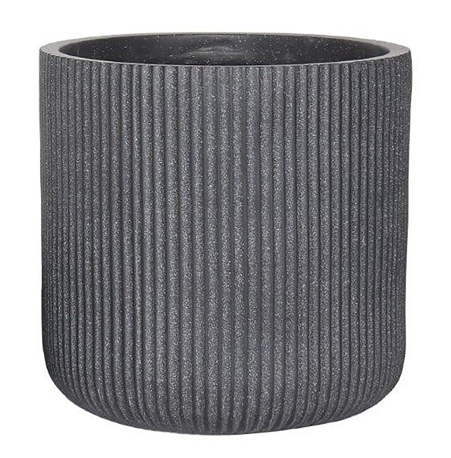Pflanztopf Vertical Stripe Anthrazit