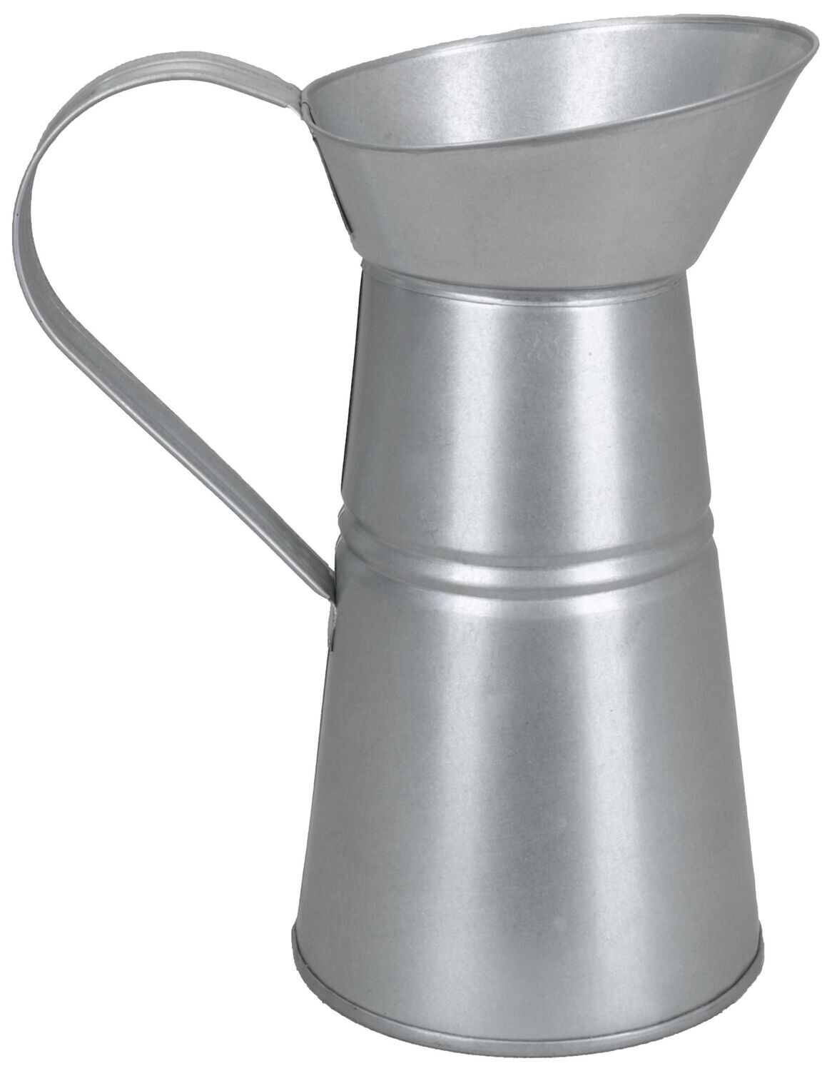 Dekorativer Wasserkrug verzinkt, Landhausstil Vase