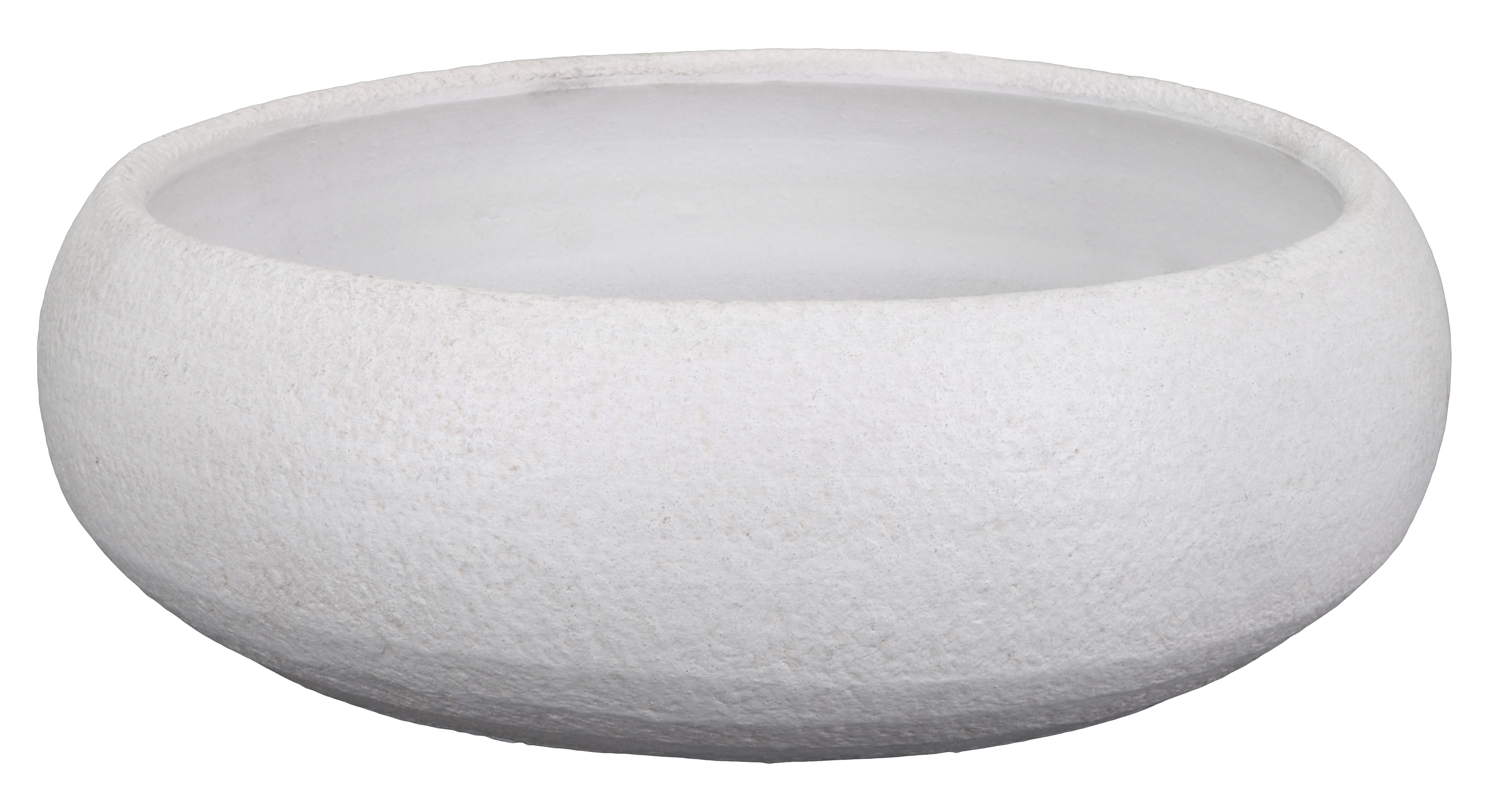 Keramik-Schale Bonsai Lava bauchig Antik anthrazit, handgemacht