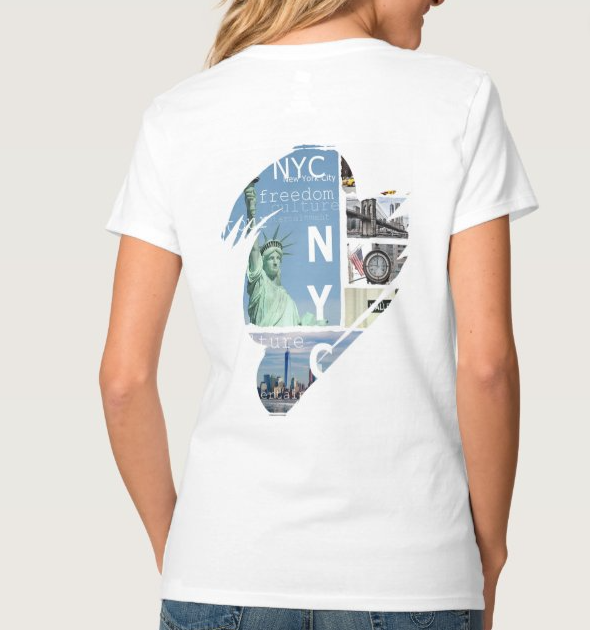 Trendy NYC Manhattan Liberty T-Shirt