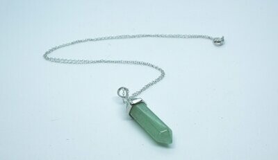 Green Aventurine Bullet Necklace