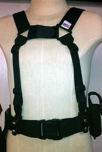 External Vest Carrier Suspenders