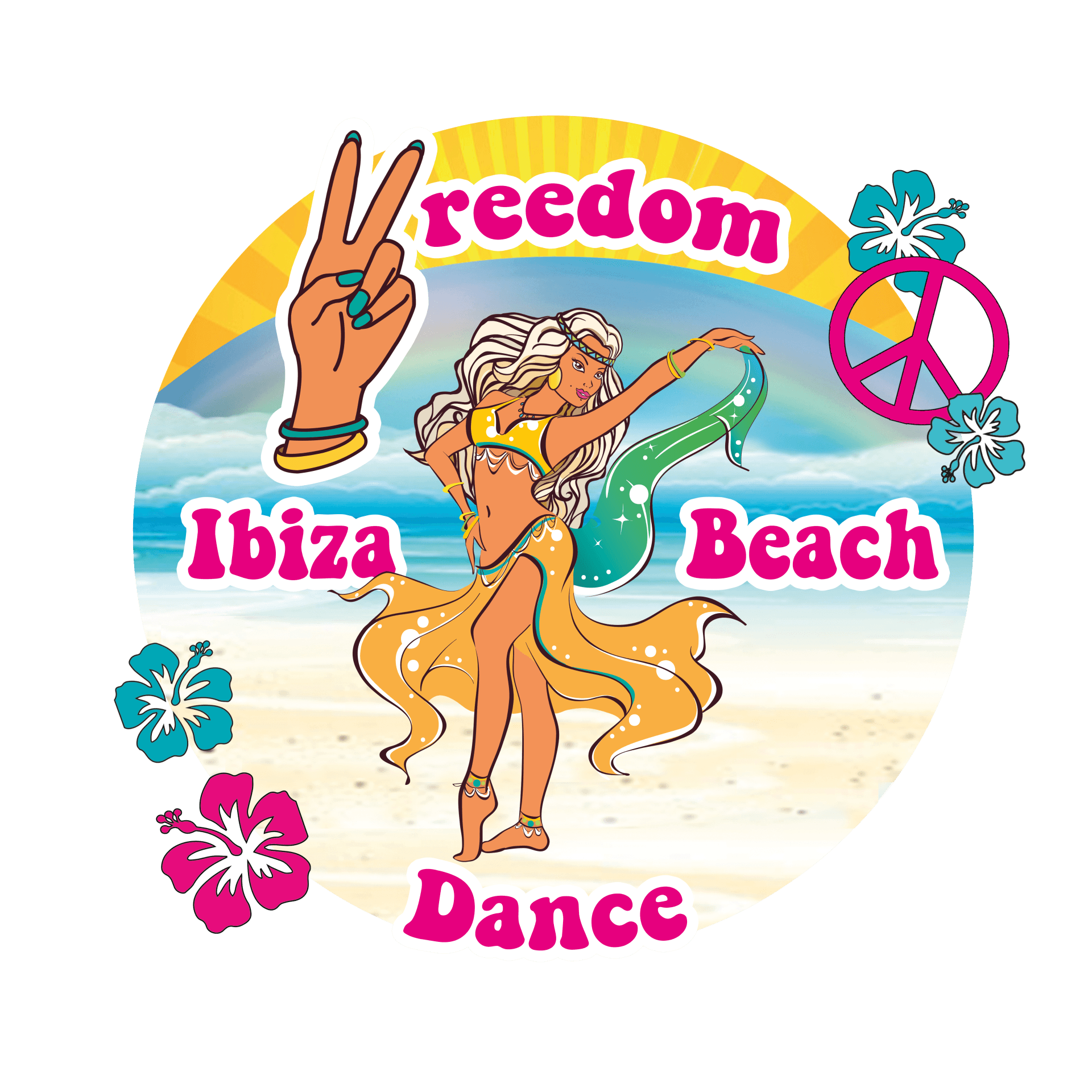 Vreedom Ibiza Beach Dance Sessie