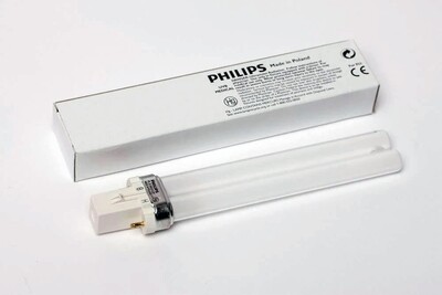Original Philips PL-S 9W/01/2P Replacement Bulb for UVB Light Therapy Lamps