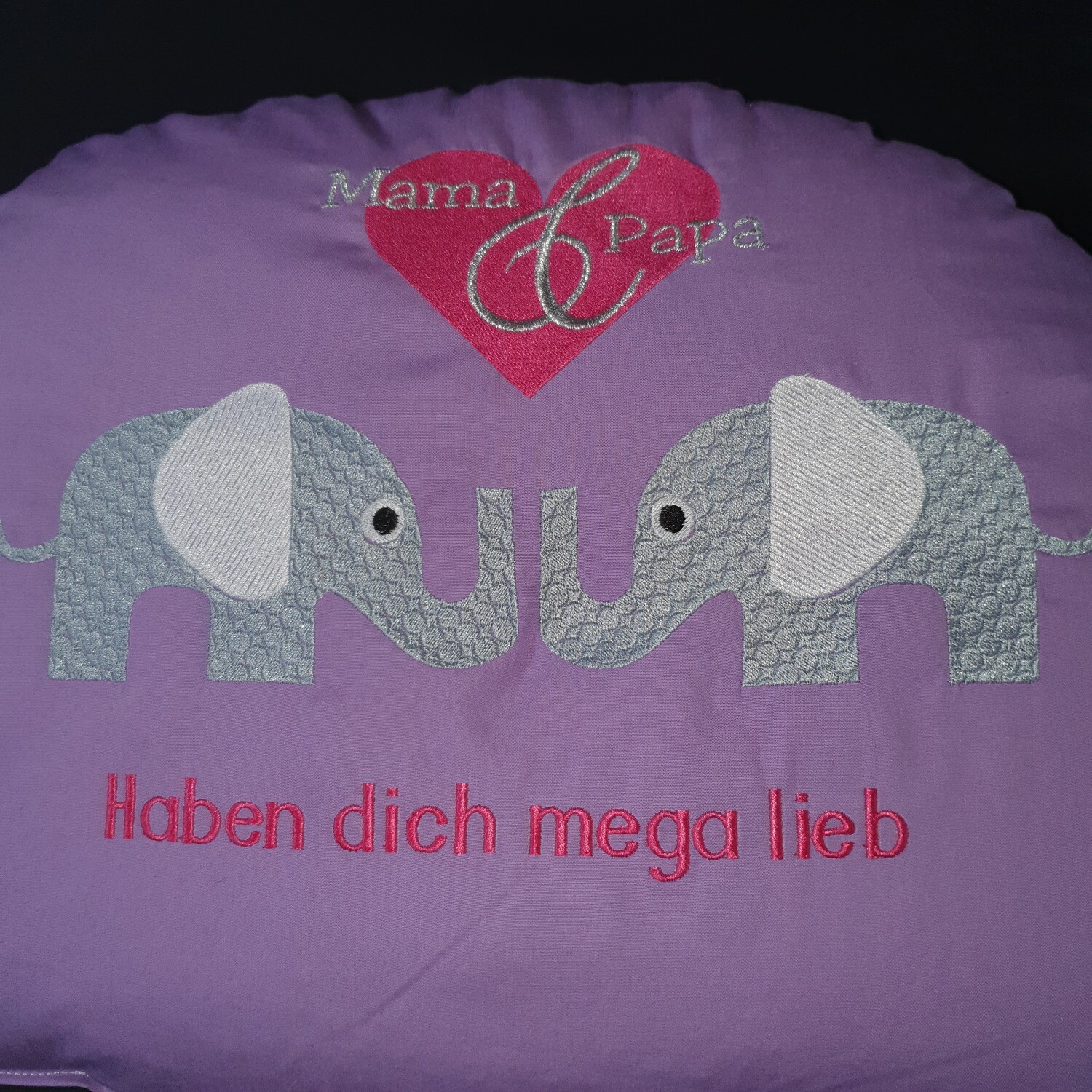 Dinkel-Kräuter-Kissen Halbmond
