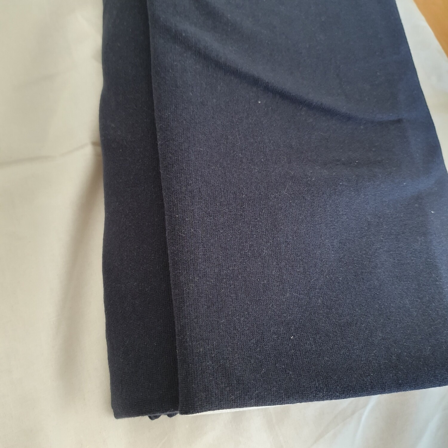 Bündchenstoff marine blau