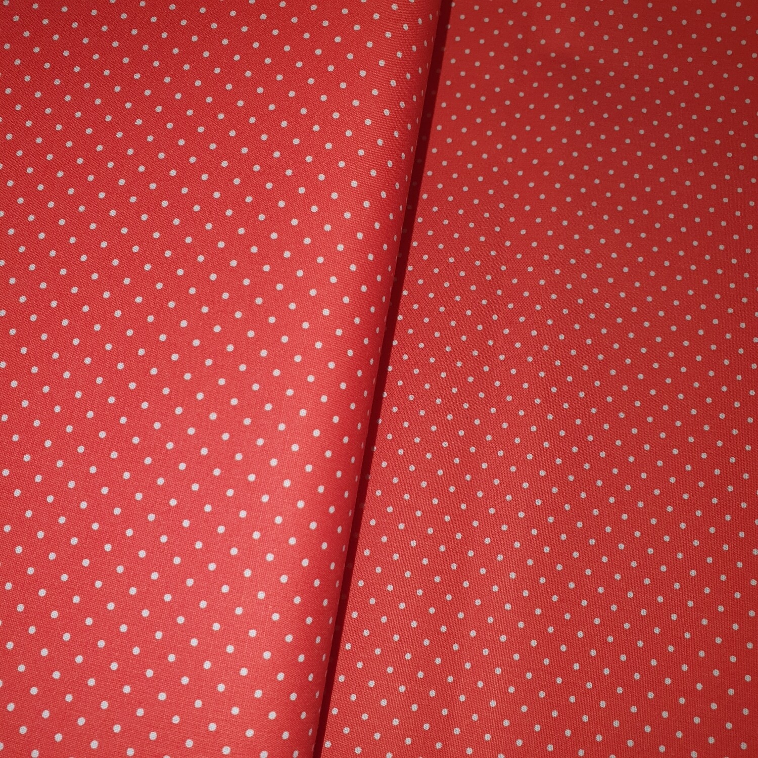 Baumwolle Orange Pünktchen