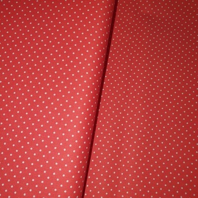 Baumwolle Orange Pünktchen