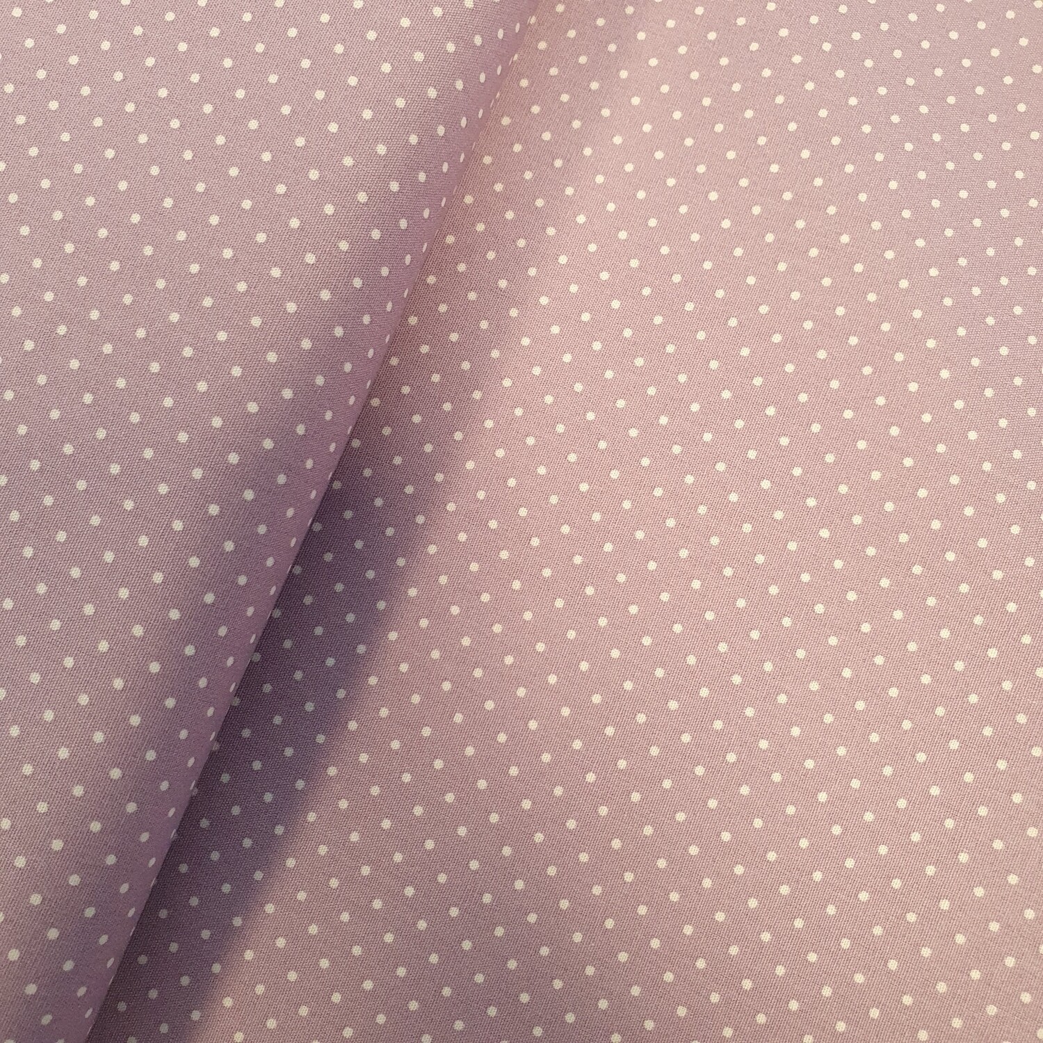 Baumwolle flieder Pünktchen