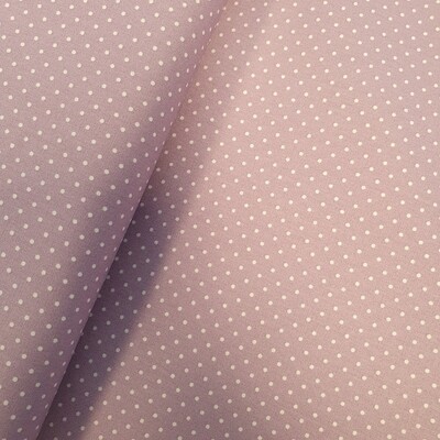 Baumwolle flieder Pünktchen