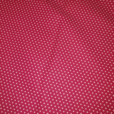 Baumwolle pink Sternchen