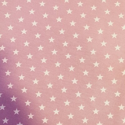 Baumwolle flieder Sterne