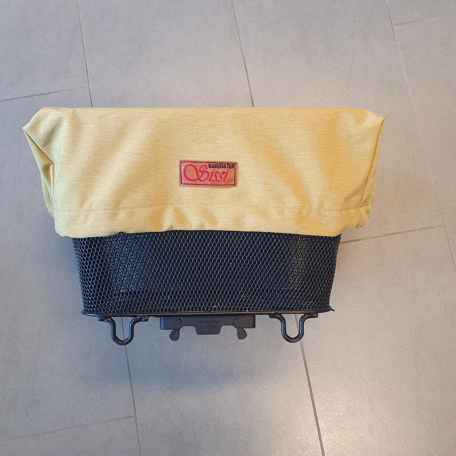 Velokorb-Abdeckung senf-gelb Velokorb-Abdeckung senf-gelb