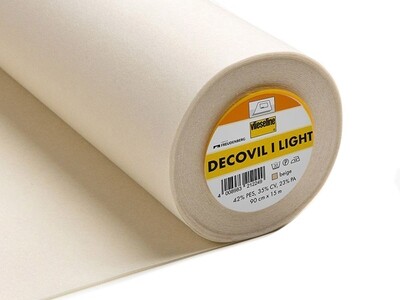 Vliesline Decovil l light - Lederähnliches aufbügelbares Vlies - 240 gm2 - 90 cm breit Vliesline Decovil l light - Lederähnliches aufbügelbares Vlies - 240 gm2 - 90 cm breit
