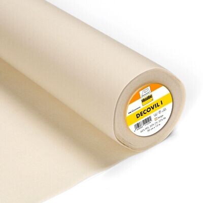 Vlieseline Decovil l - Lederähnliche aufbügelbare Vlieseinlage 390 gm2 - 90 cm breit
