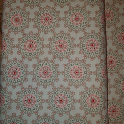 Baumwolle Mandala -Dream grau Baumwolle Mandala -Dream grau