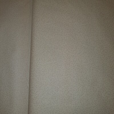 Baumwolle beige Blätter makower