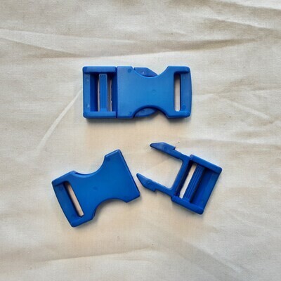 Steckschnalle 20 mm blau