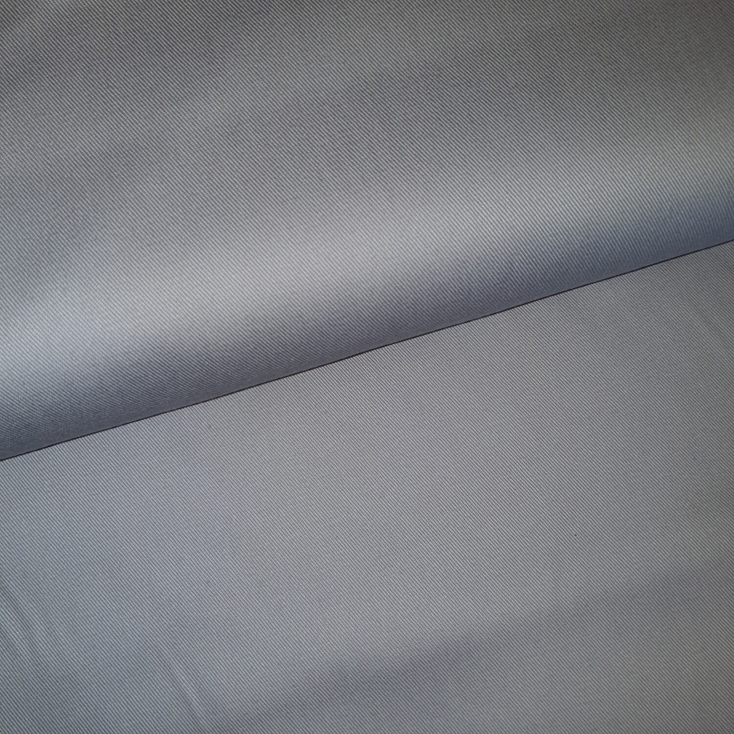 Baumwolle grau Köper DOC