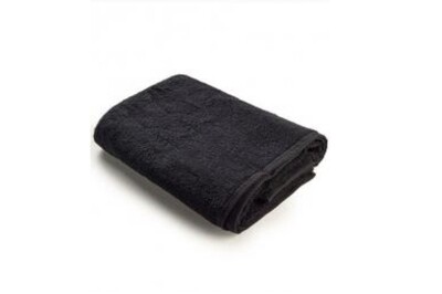 Handtuch schwarz 100 180 cm