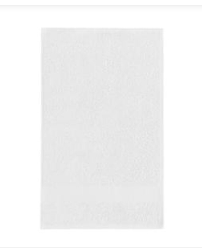 Gästehandtuch  hellgrau 30 x 50 cm