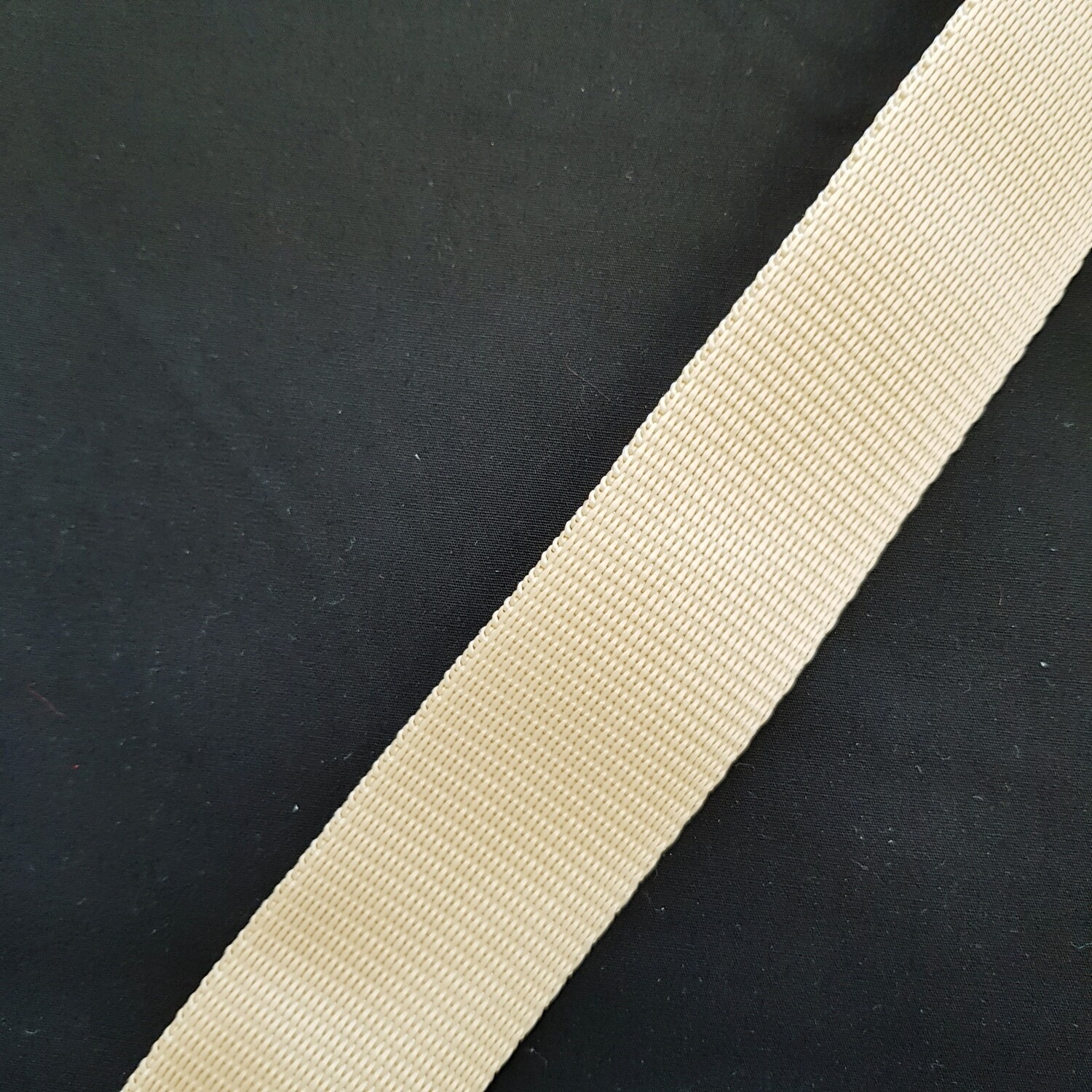 Gurtband creme 40 mm
