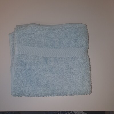 Handtuch hellblau 50 x 100 cm
