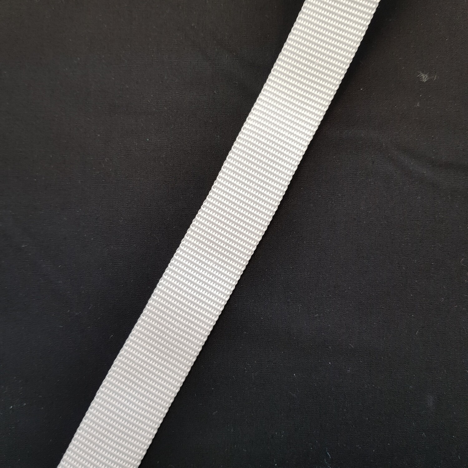 Gurtband weiss breite 25 mm