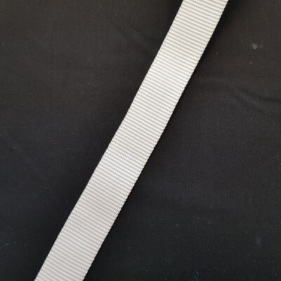 Gurtband weiss breite 25 mm