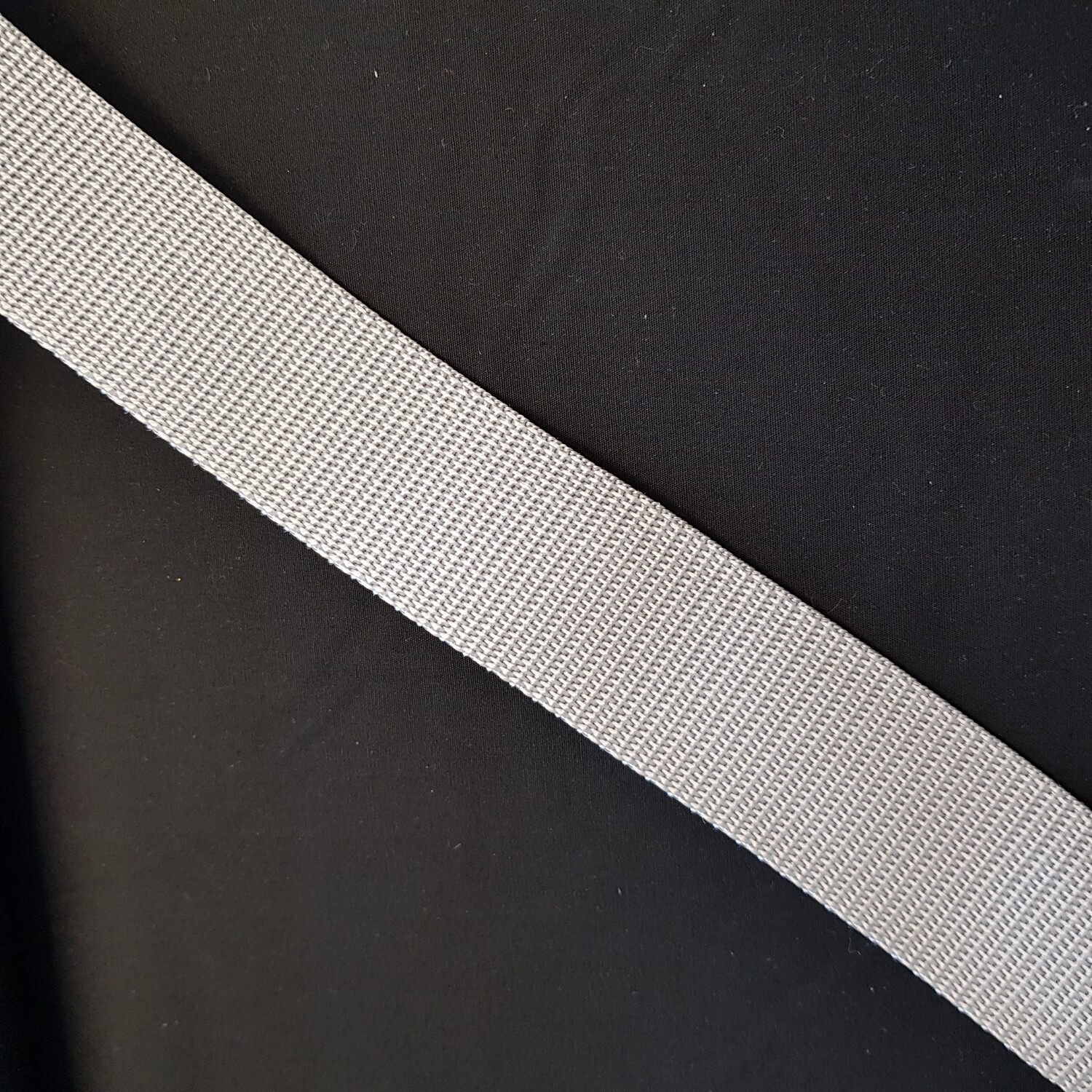 Gurtband hellgrau Breite 40 mm