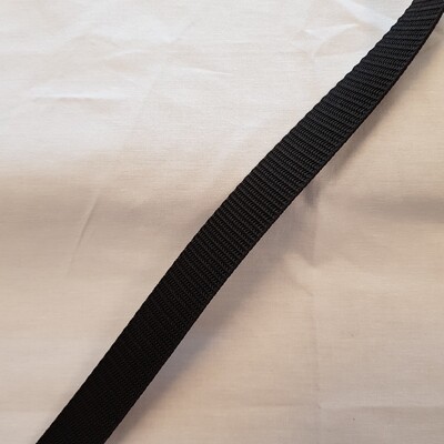 Gurtband schwarz Breite 25 mm