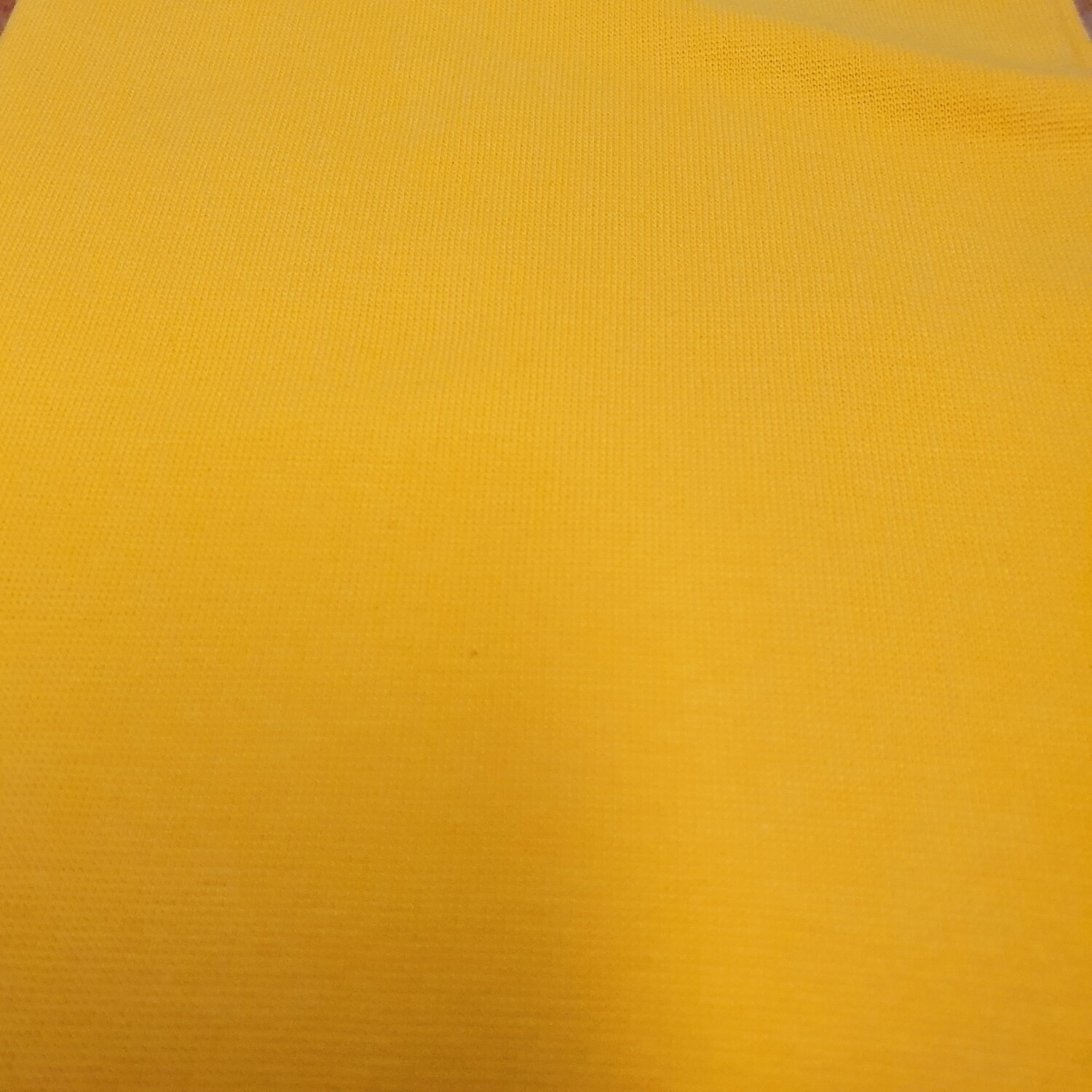 Bündchen Stoff sonnengelb