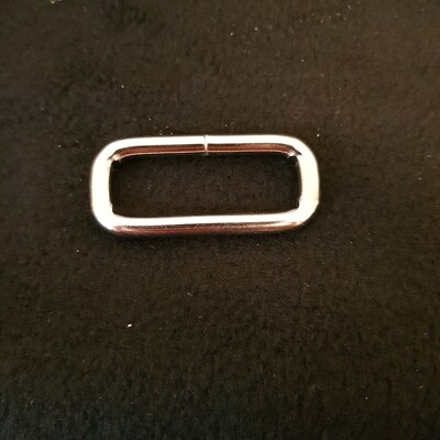 Schlaufen Rundstahl vernickelt 40 mm