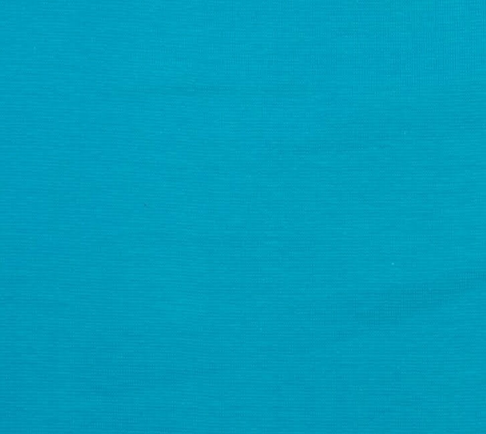 Bündchenstoff azurblau