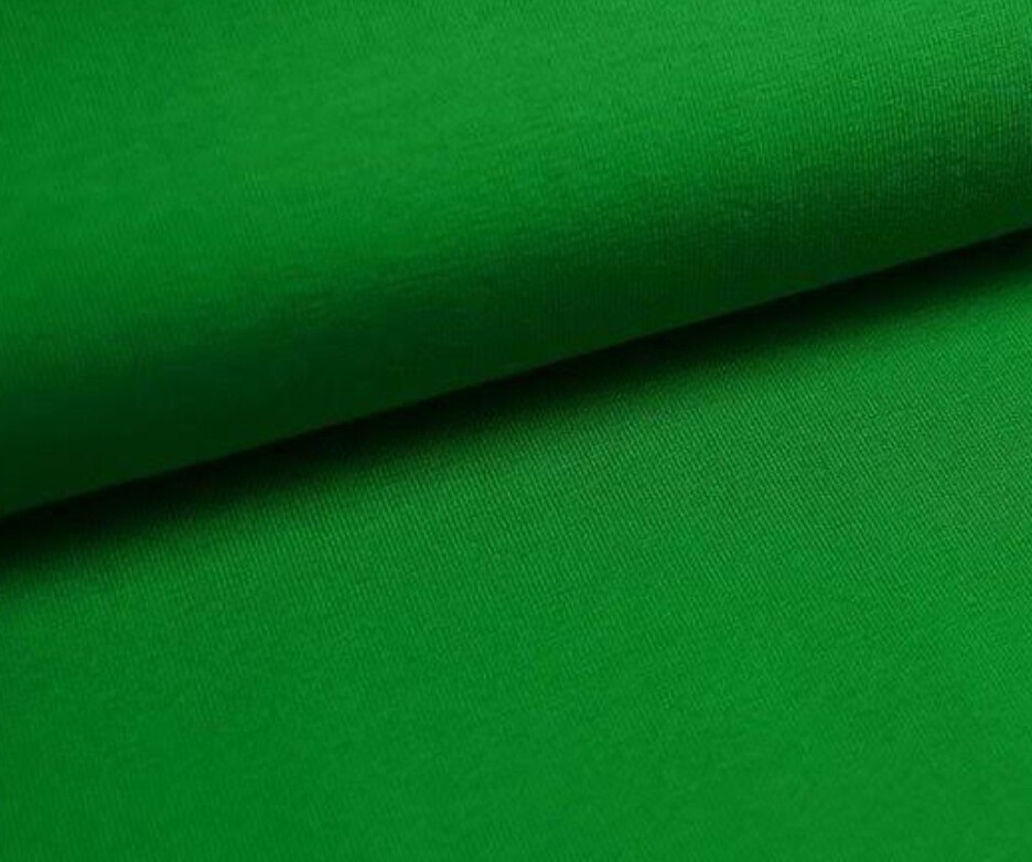 Bündchenstoff grün